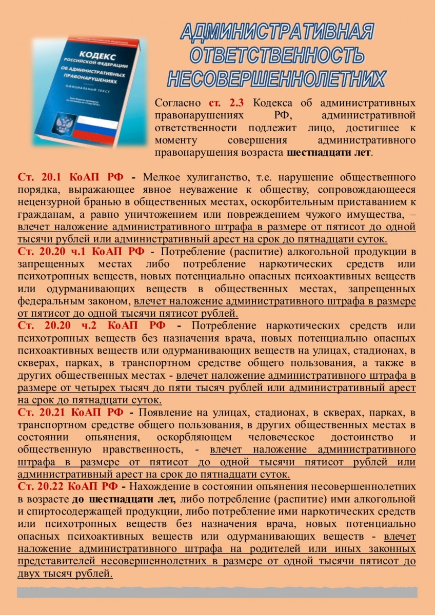 Административная ответственность несовершеннолетних. Памятка административная ответственность несовершеннолетних. Виды административной ответственности несовершеннолетних. Беседа уголовная ответственность несовершеннолетних. Подросток и закон картинки для стенда.