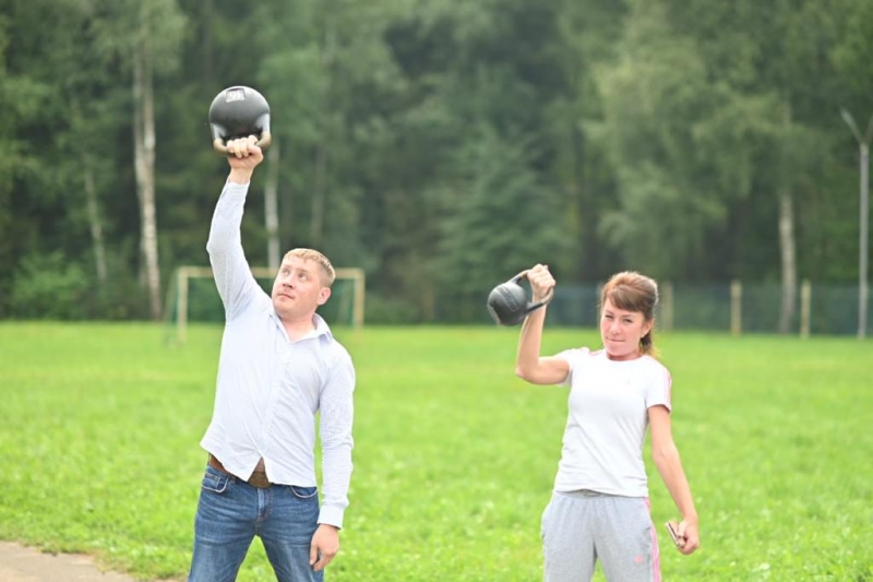 В Молодёжном прошёл спортивный праздник #ДеньФизкультурника.