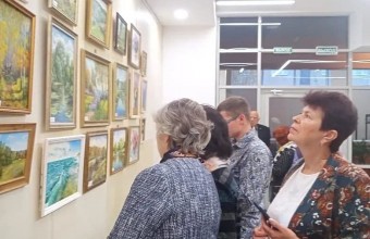 В Молодёжном открылась выставка 