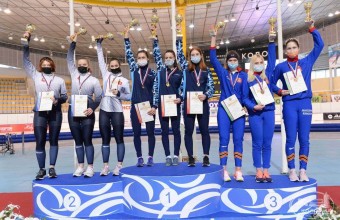 Подмосковные конькобежцы завоевали 11 медалей на первенстве России