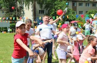 Впервые в Молодёжном состоялись «Игры нашего двора»