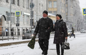Слабый снег и около 0 градусов ожидается в Московском регионе в пятницу