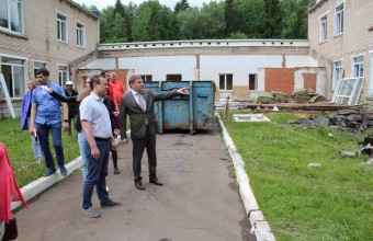 Виктор Юткин провел еженежельный обход округа