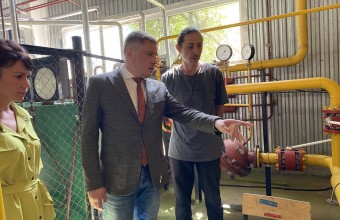 Виктор Юткин сообщил о возобновлении подачи газа на котельную в Молодёжном