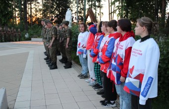 В Молодёжном прошла акция «Свеча памяти»