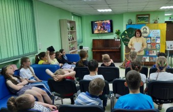 Ребята летнего школьного лагеря стали участниками литературной викторины «Знаю ли я творчество А.С.Пушкина?» 