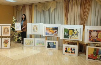 Выставка работ учащихся художественного отделения 