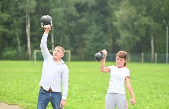 В Молодёжном прошёл спортивный праздник #ДеньФизкультурника.