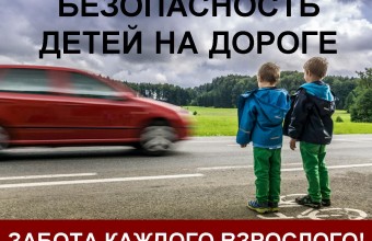 Госавтоинспекция проведет целенаправленное профилактическое мероприятие «Ребенок-пассажир, пешеход» в мае 2023 года