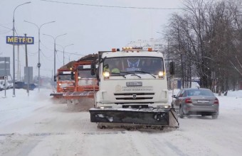Дорожные службы Подмосковья перевели в режим усиленной работы из-за снегопада