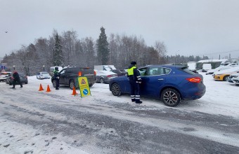 Сотрудники Госавтоинспекции в рамках информационно-профилактического мероприятия «Зимние каникулы» провели рейд «Детское кресло». 